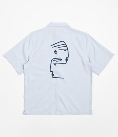 Polar Dual Personality Bowling Shirt - Light Blue / Navy