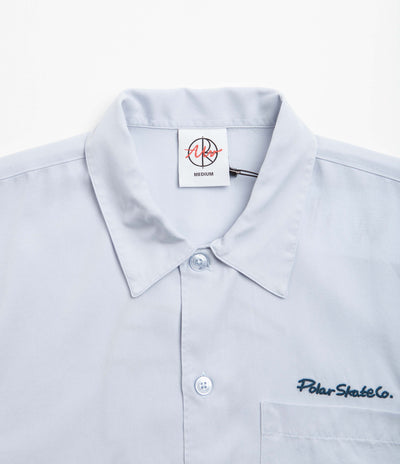 Polar Dual Personality Bowling Shirt - Light Blue / Navy