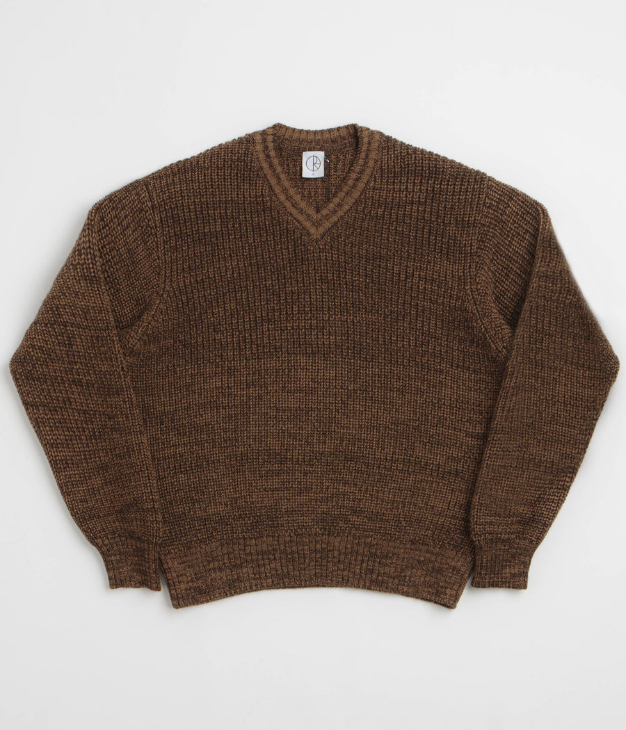 Polar Eve Sweatshirt in Brown Marl