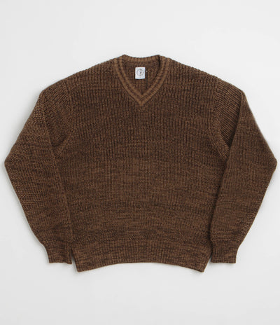 Polar Eve Sweatshirt in Brown Marl