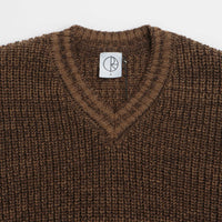 Polar Eve Sweatshirt in Brown Marl thumbnail