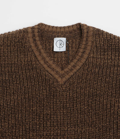 Polar Eve Sweatshirt in Brown Marl