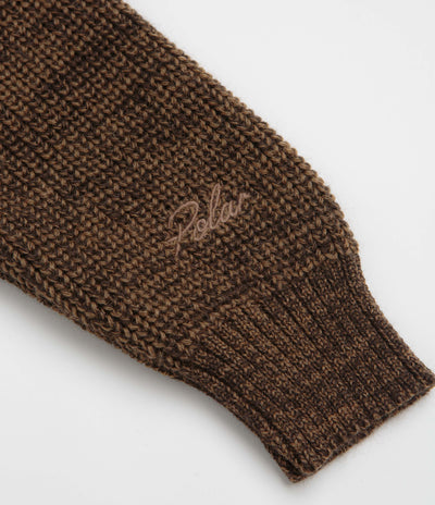 Polar Eve Sweatshirt in Brown Marl