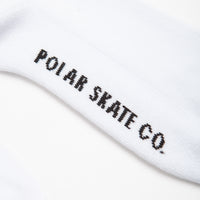 Polar Face Socks - White thumbnail