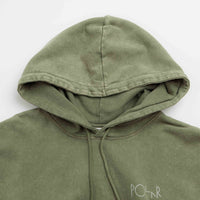 Polar Fade Frank Hoodie - Army Green thumbnail