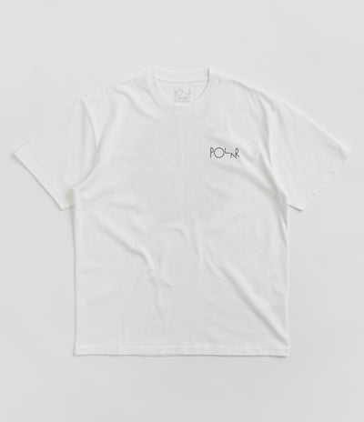 Polar Fill Logo T-Shirt - White / Black