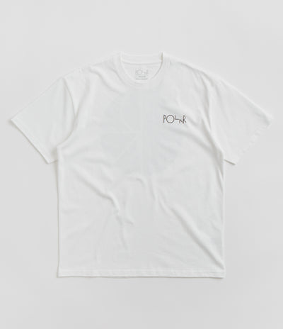 Polar Fill Logo T-Shirt - White / Black