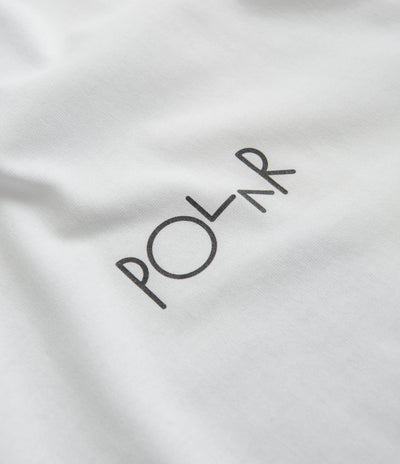 Polar Fill Logo T-Shirt - White / Black