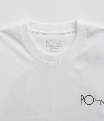 Polar Fill Logo T-Shirt - White / Black
