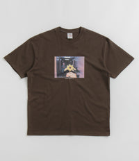 Polar Flower T-Shirt in Chocolate