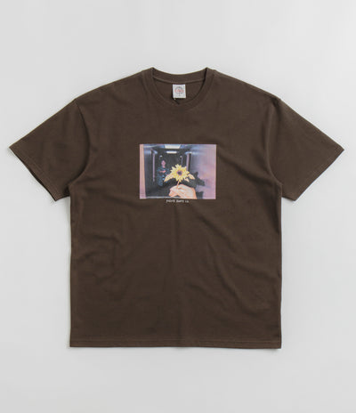 Polar Flower T-Shirt in Chocolate