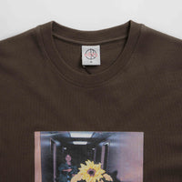 Polar Flower T-Shirt in Chocolate thumbnail