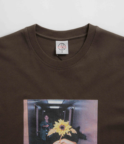 Polar Flower T-Shirt in Chocolate