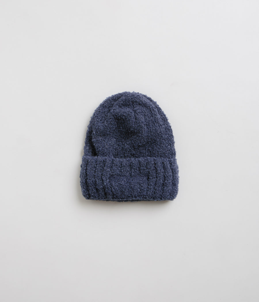Polar Fluff Beanie in Blue Melange