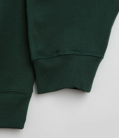 Polar Frank Crewneck Sweatshirt in Dark Green