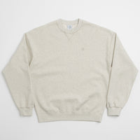 Polar Frankie Crewneck Sweatshirt in Ivory Grey Melange thumbnail
