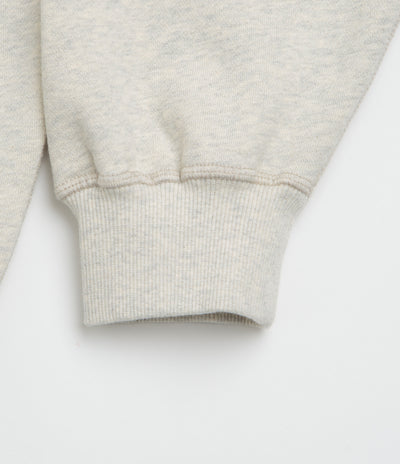 Polar Frankie Crewneck Sweatshirt in Ivory Grey Melange