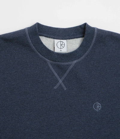 Polar Frankie Crewneck Sweatshirt in Navy Melange