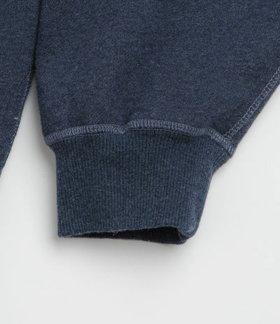 Polar Frankie Crewneck Sweatshirt in Navy Melange