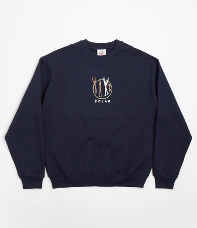 Polar Gang Crewneck Sweatshirt - Navy