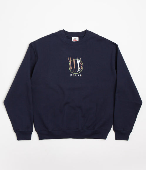Polar Gang Crewneck Sweatshirt - Navy