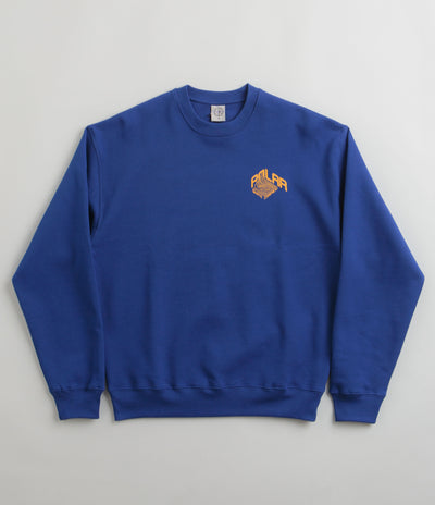Polar Graph Dave Crewneck Sweatshirt in Egyptian Blue