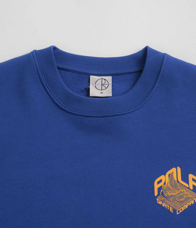 Polar Graph Dave Crewneck Sweatshirt in Egyptian Blue