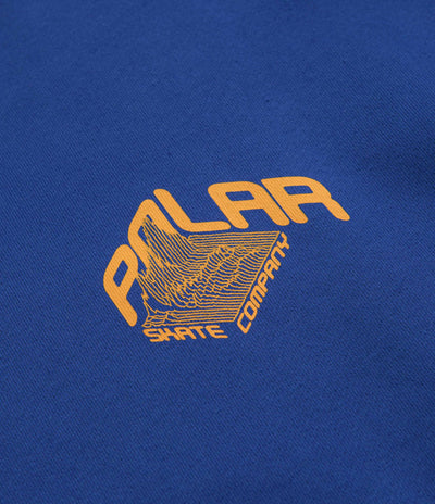 Polar Graph Dave Crewneck Sweatshirt in Egyptian Blue