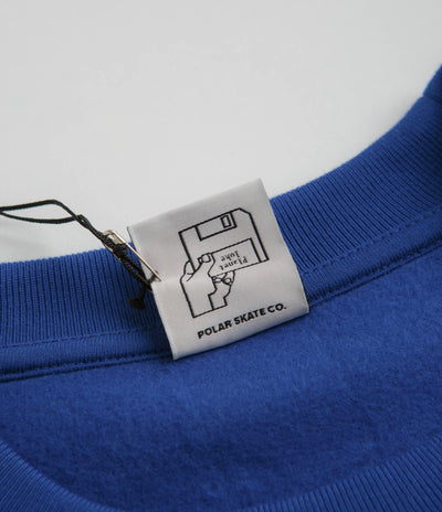 Polar Graph Dave Crewneck Sweatshirt - Egyptian Blue