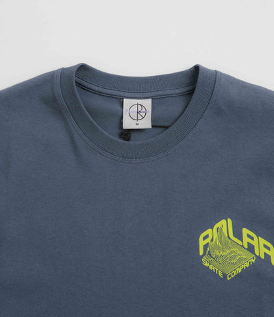 Polar Graph T-Shirt - Grey Blue
