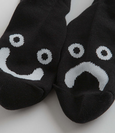 Polar Happy Sad Classic Socks - Black