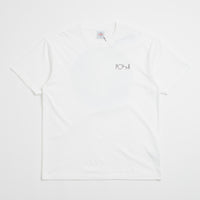 Polar Happy Sad Fill Logo T-Shirt in White and White thumbnail
