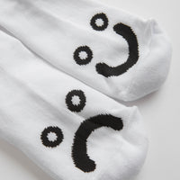 Polar Happy Sad Long Socks - White thumbnail