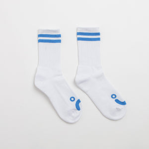 White / Blue
