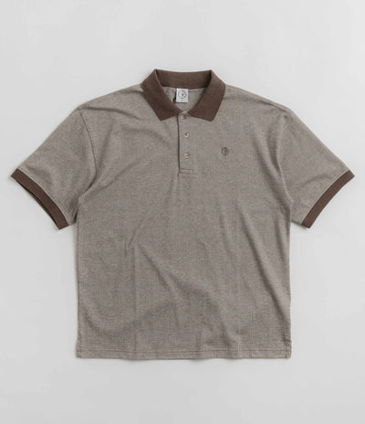 Polar Illusion Surf Polo Shirt - Brown