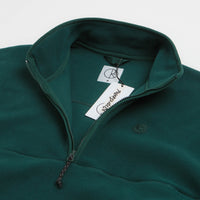 Polar Ivan Half Zip Sweatshirt in Dark Emerald thumbnail