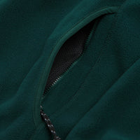 Polar Ivan Half Zip Sweatshirt in Dark Emerald thumbnail