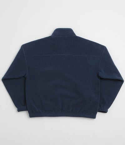 Polar Ivan Half Zip Sweatshirt in Grey Blue