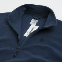 Polar Ivan Half Zip Sweatshirt in Grey Blue thumbnail