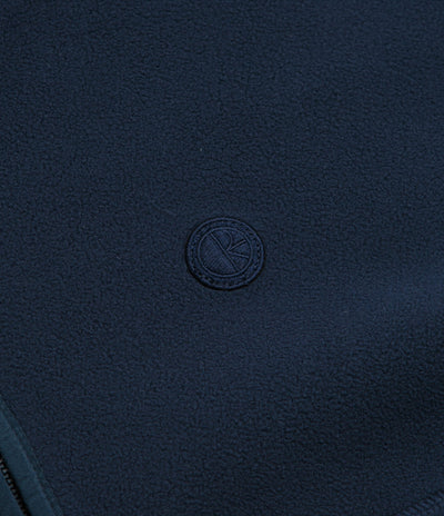 Polar Ivan Half Zip Sweatshirt in Grey Blue