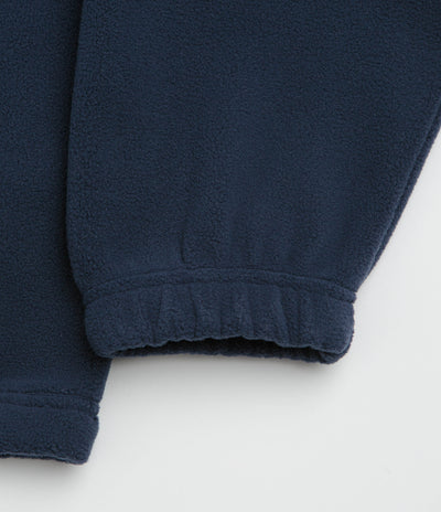 Polar Ivan Half Zip Sweatshirt in Grey Blue