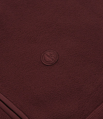 Polar Ivan Half Zip Sweatshirt - Wine