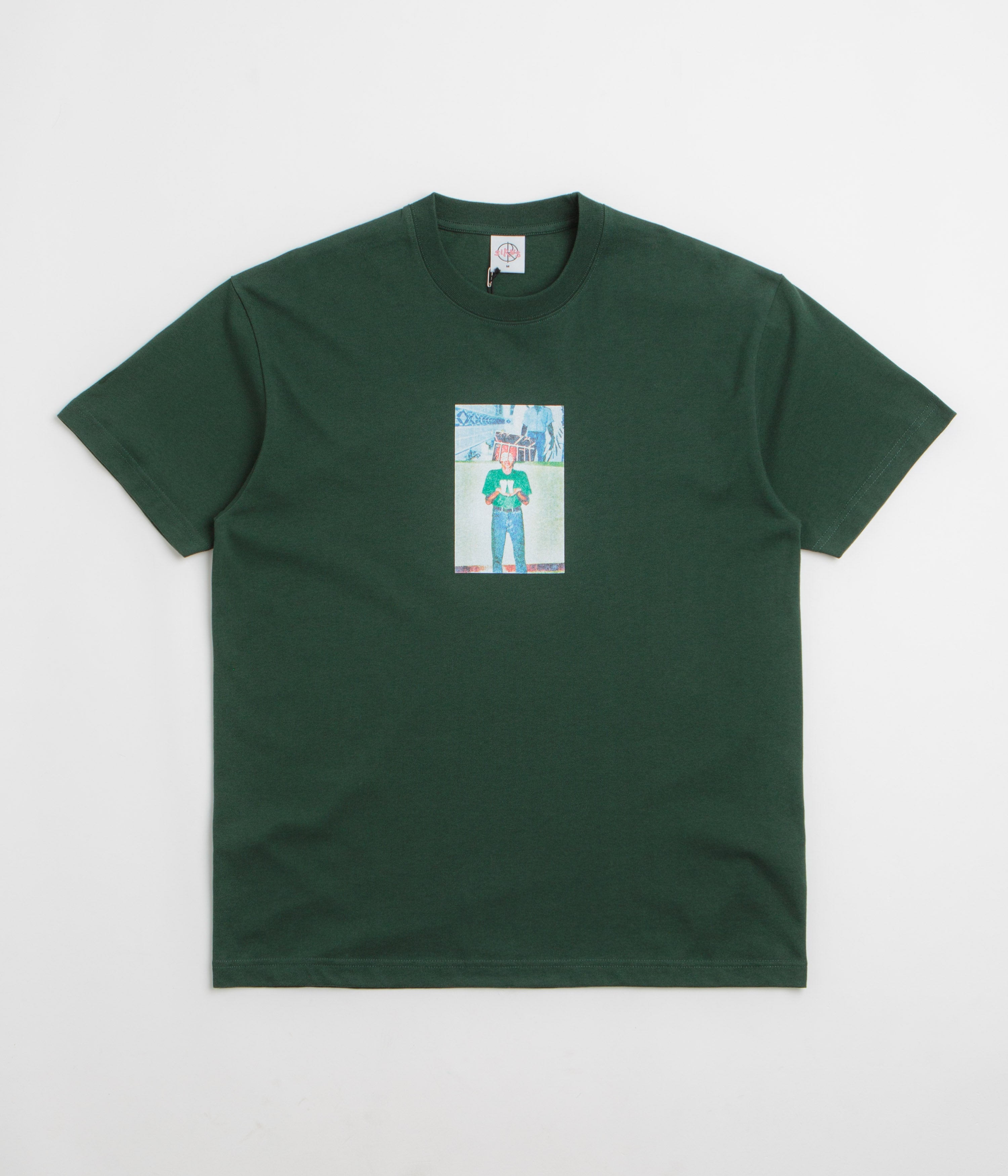Polar Jeans Teeth T-Shirt in Dark Green