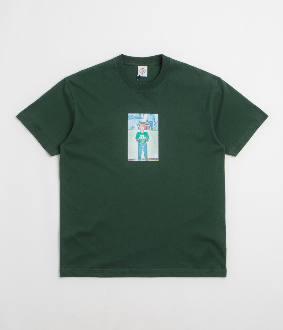 Polar Jeans Teeth T-Shirt in Dark Green
