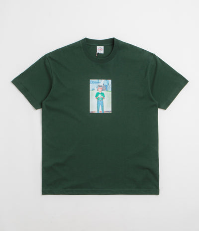 Polar Jeans Teeth T-Shirt in Dark Green