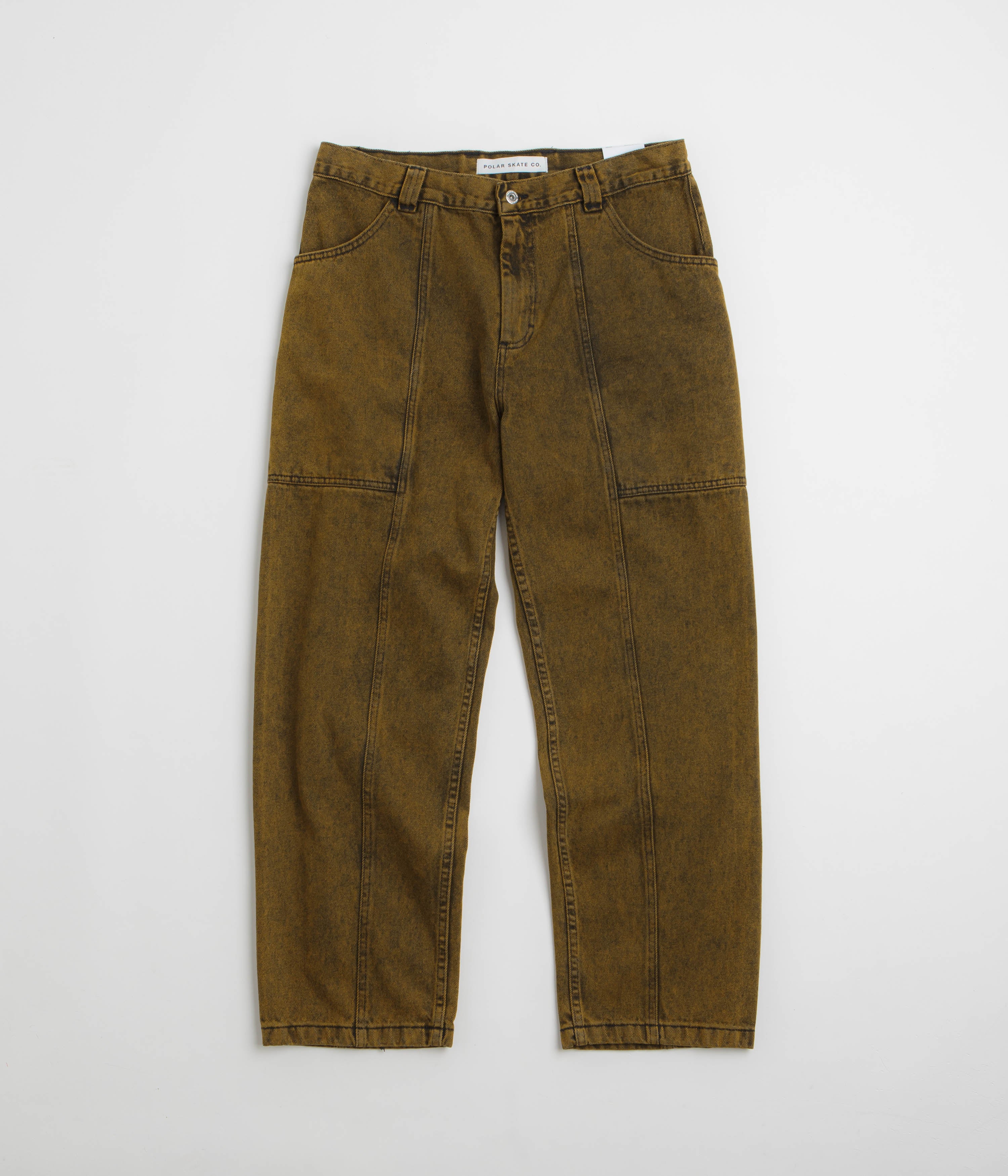 Polar Jiro Pants in Yellow Black