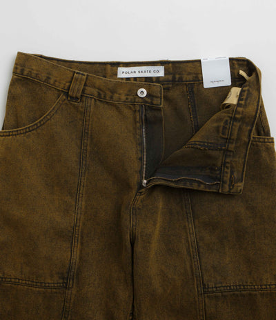 Polar Jiro Pants in Yellow Black