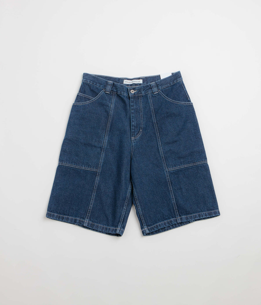Polar Jiro Shorts - Dark Blue / White Stitching