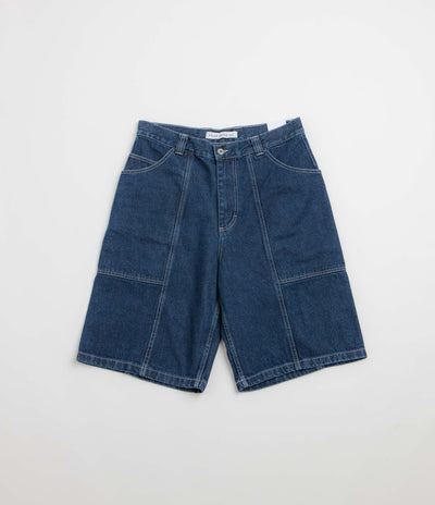 Polar Jiro Shorts - Dark Blue / White Stitching