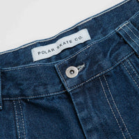 Polar Jiro Shorts - Dark Blue / White Stitching thumbnail